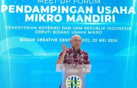 Menteri Koperasi dan UKM Minta Kembangkan Usaha Mikro dari Mental Survival Menuju Enterpreneur dan Maju